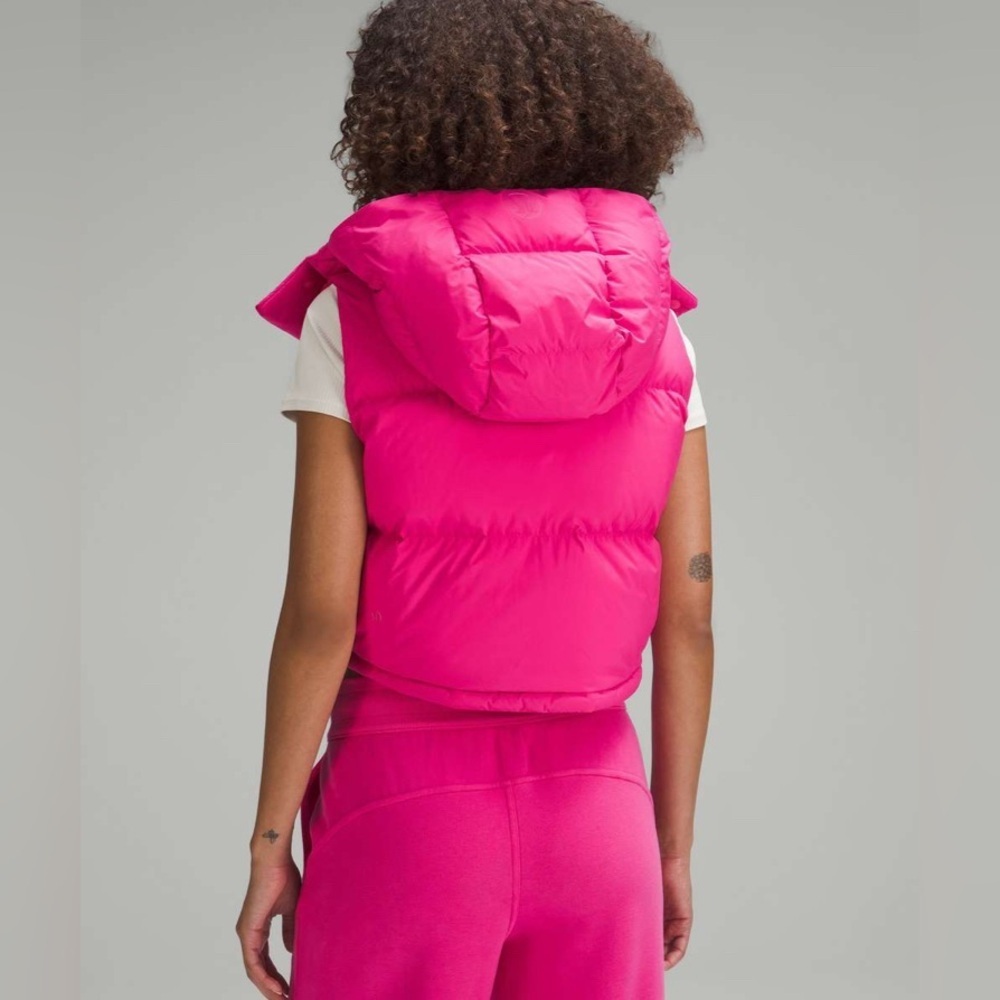 Lululemon Wunder Puff Oversized Super-Cropped Vest, Size 4 EXCELLENT CONDITION